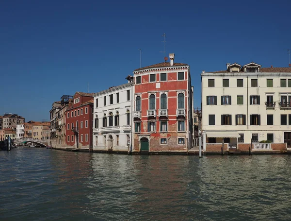 Canal Grande en Venecia — Foto de Stock