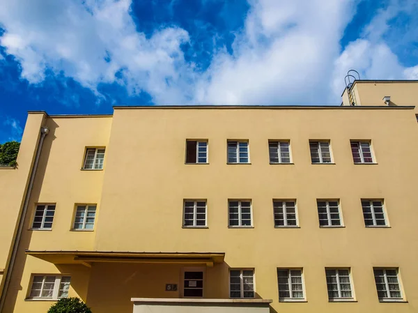 Weissenhof Siedlung em Estugarda (HDR ) — Fotografia de Stock