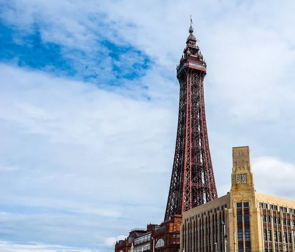 Blackpool Tower (Hdr) — Zdjęcie stockowe