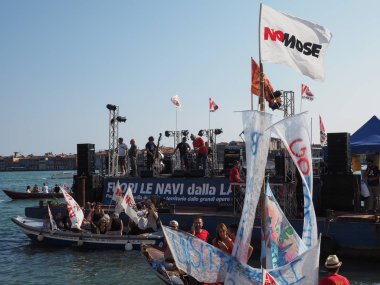 Protesto olay Venedik