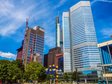 Avrupa Merkez Bankası Frankfurt (Hdr)