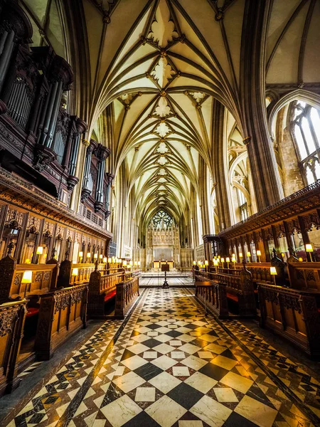 Hdr Bristol Kathedrale in Bristol — Stockfoto