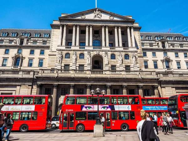 Bank of England in London (Hdr) — Stockfoto