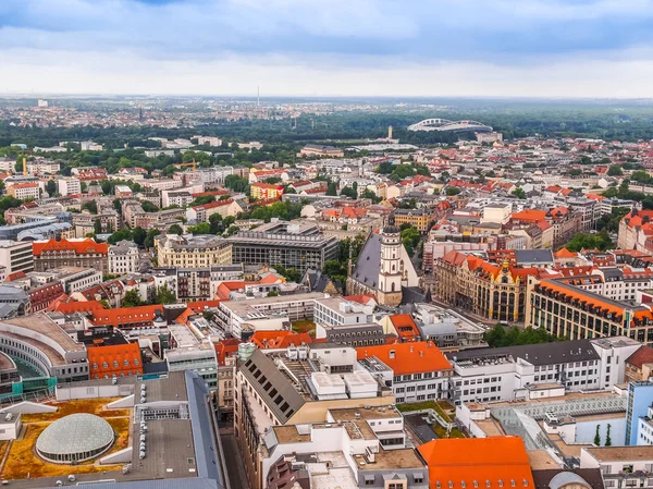 Leipzig vue aérienne (HDR ) — Photo