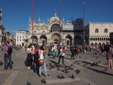 Venedik'te San Marco Meydanı