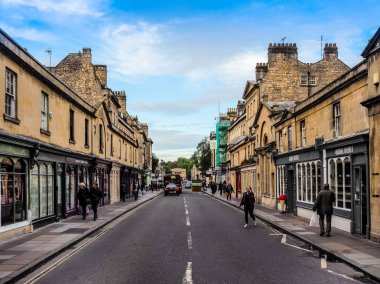 HDR banyo gelen turist