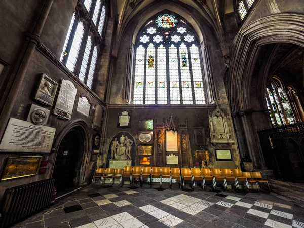 HDR Bristol Cathedral i Bristol — Stockfoto