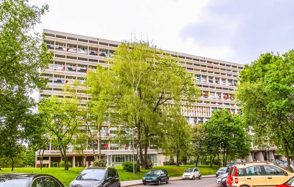 Corbusierhaus Berlin (HDR) — Zdjęcie stockowe