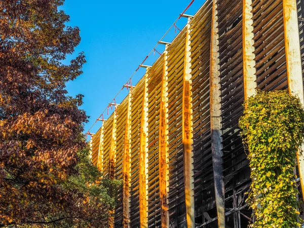 Palazzo del Lavoro v Turíně (Hdr) — Stock fotografie