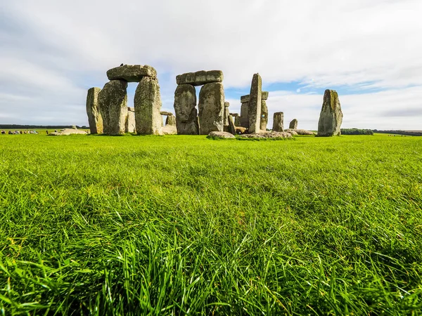 HDR Stonehenge anıt Wiltshire'deki/daki oteller — Stok fotoğraf