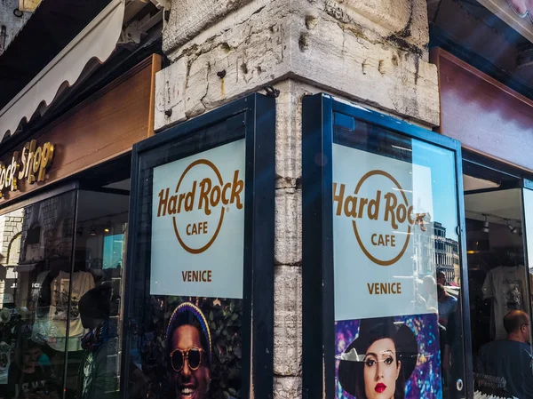 HDR Hard Rock cafe in Venice — Stock Photo, Image