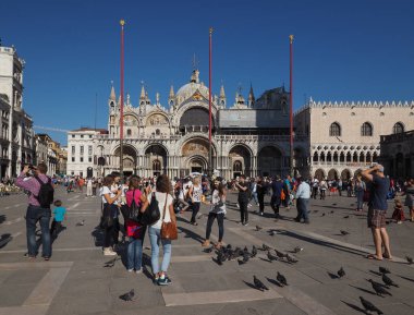Venedik'te San Marco Meydanı