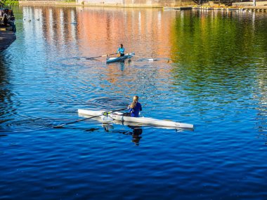 Stratford upon Avon (Hdr bir canoa ile Kano)