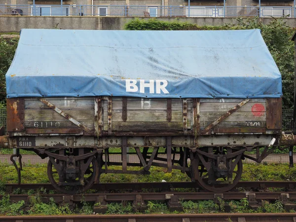 Bristol Harbour old trains in Bristol — Stock Photo, Image