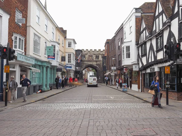 Salisbury şehir görünümünü — Stok fotoğraf