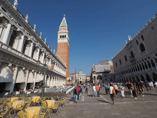 St Mark square in Venice — Stock Photo, Image