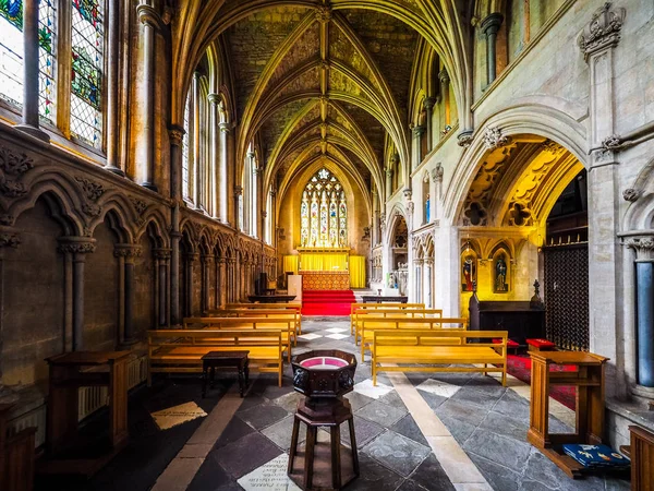 HDR Bristol Cathedral in Bristol — Stock Photo, Image