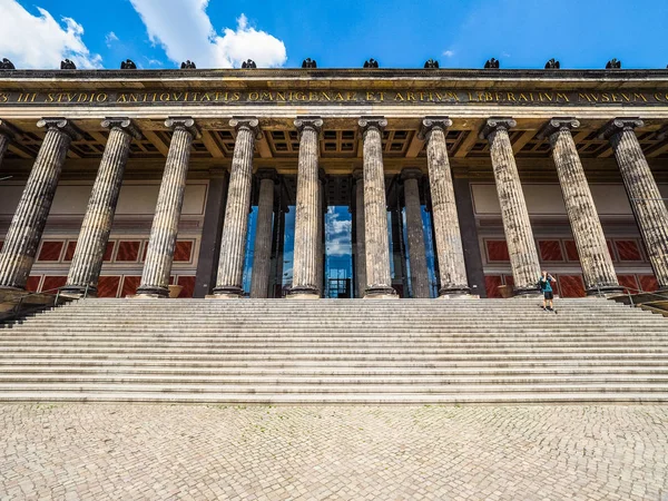 Altesmuseum, czyli muzeum starożytności w Berlinie (Hdr) — Zdjęcie stockowe