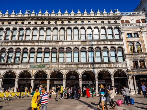 HDR St Mark Meydanı Venedik — Stok fotoğraf