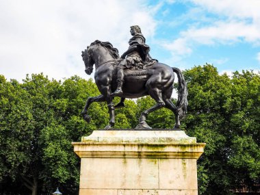 HDR William III heykel Bristol Kraliçe meydanında