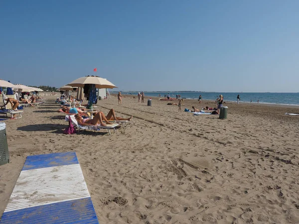 Venezia Lido Beach Venedik — Stok fotoğraf