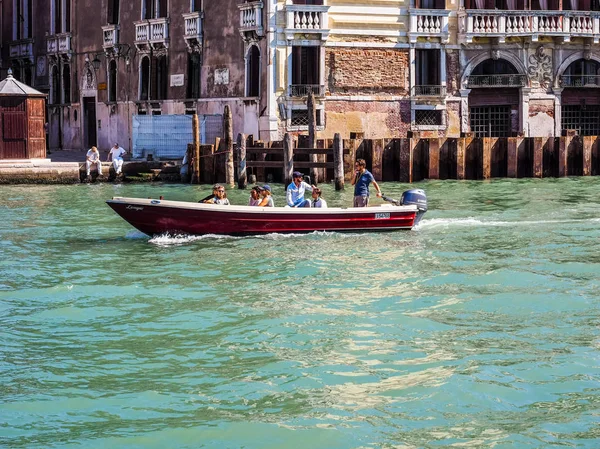 HDR Canal Grande in Venice — Stock Photo, Image