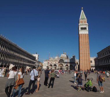 Venedik'te San Marco Meydanı