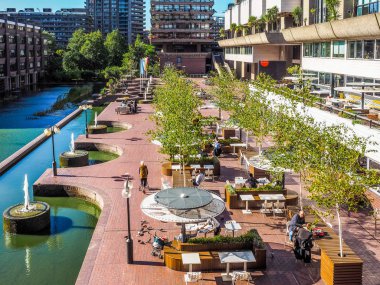 (Hdr Londra'da Barbican Merkezi)