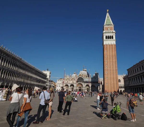 Piazza San Marco a Venezia — Foto Stock