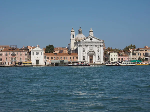 Giudecca κανάλι στη Βενετία — Φωτογραφία Αρχείου