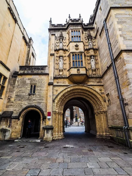 HDR Great Gatehouse (Abbey Gatehouse) in Bristol — Stock Photo, Image