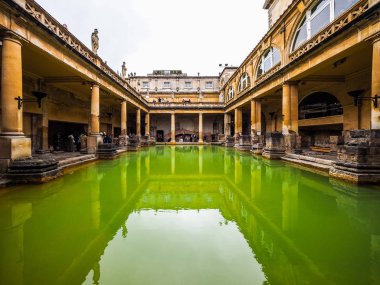 HDR Roma Hamamı, banyo