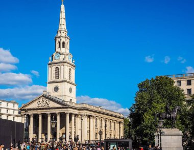 Trafalgar Square Londra (Hdr)