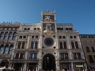 Venedik'te San Marco Saat Kulesi