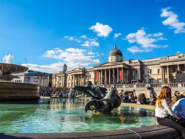Trafalgar Square Londra (Hdr)