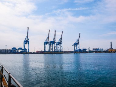 Porto Vecchio eski liman Cenova (Hdr)