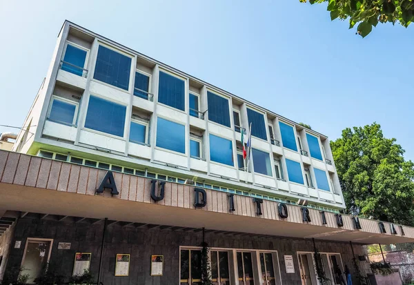 Rai auditorium in turin (hdr)) — Stockfoto