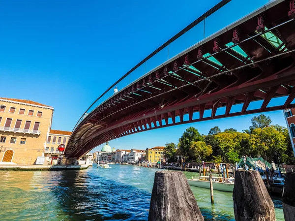 HDR Ponte della Costituzione em Veneza — Fotografia de Stock