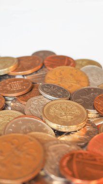 Lirası paraları - dikey