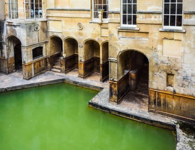 HDR Roma Hamamı, banyo