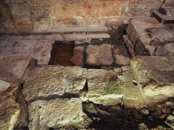 Romerska baden i bath — Stockfoto