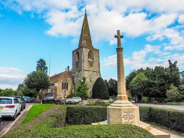 Pueblo Verde en Tanworth en Arden (HDR ) —  Fotos de Stock