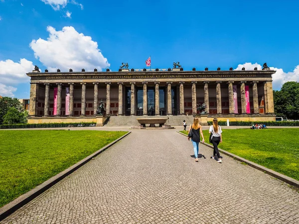 Altesmuseum significa Museo de Antigüedades de Berlín (HDR ) — Foto de Stock