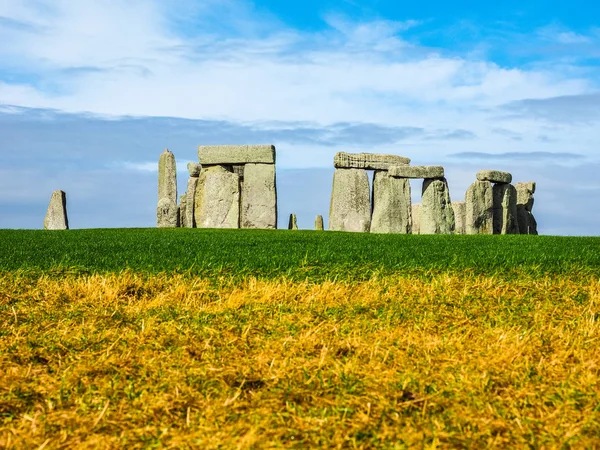 HDR Stonehenge monument in Wiltshire — Stock Photo, Image