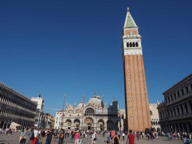 Venedik'te San Marco Meydanı