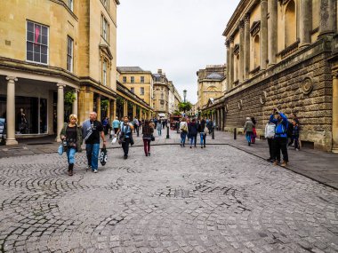 HDR banyo gelen turist