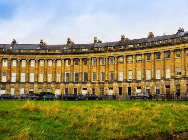 HDR Royal Crescent sıra evlerden, banyo