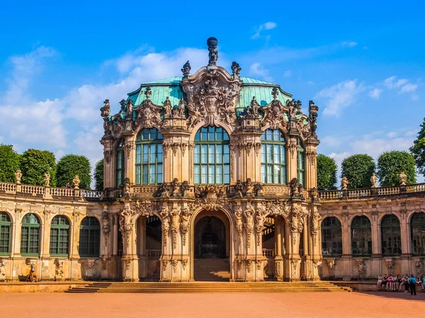 Dresda Zwinger (HDR) ) — Foto Stock
