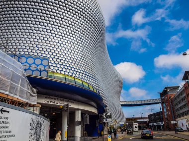 Bullring alışveriş ve eğlence kompleksi Birmingham (Hdr)