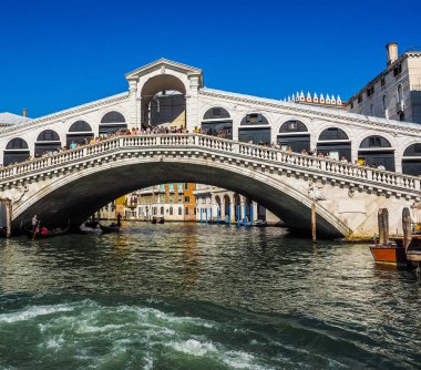 HDR Rialto Köprüsü Venedik